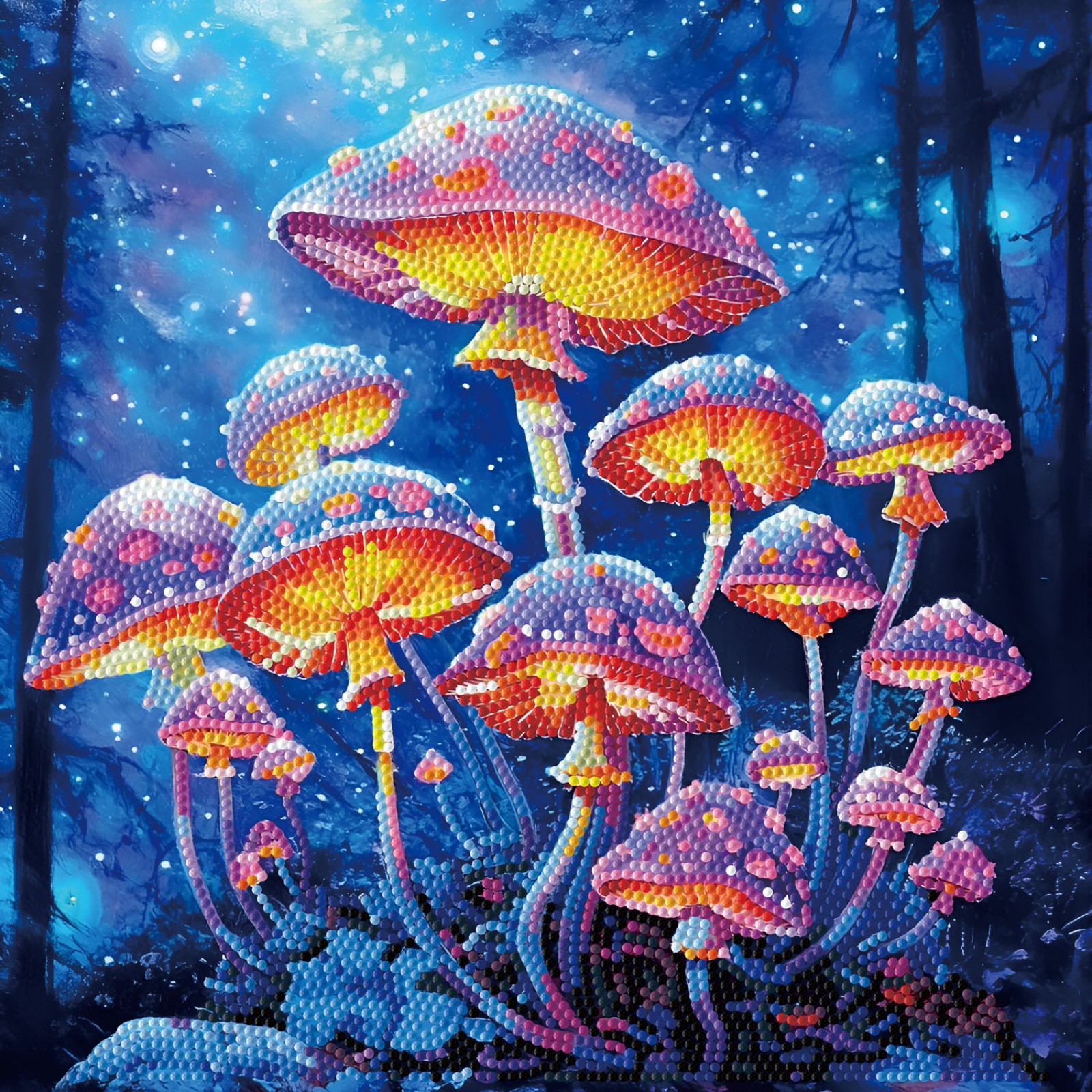 Mushroom Moonlight