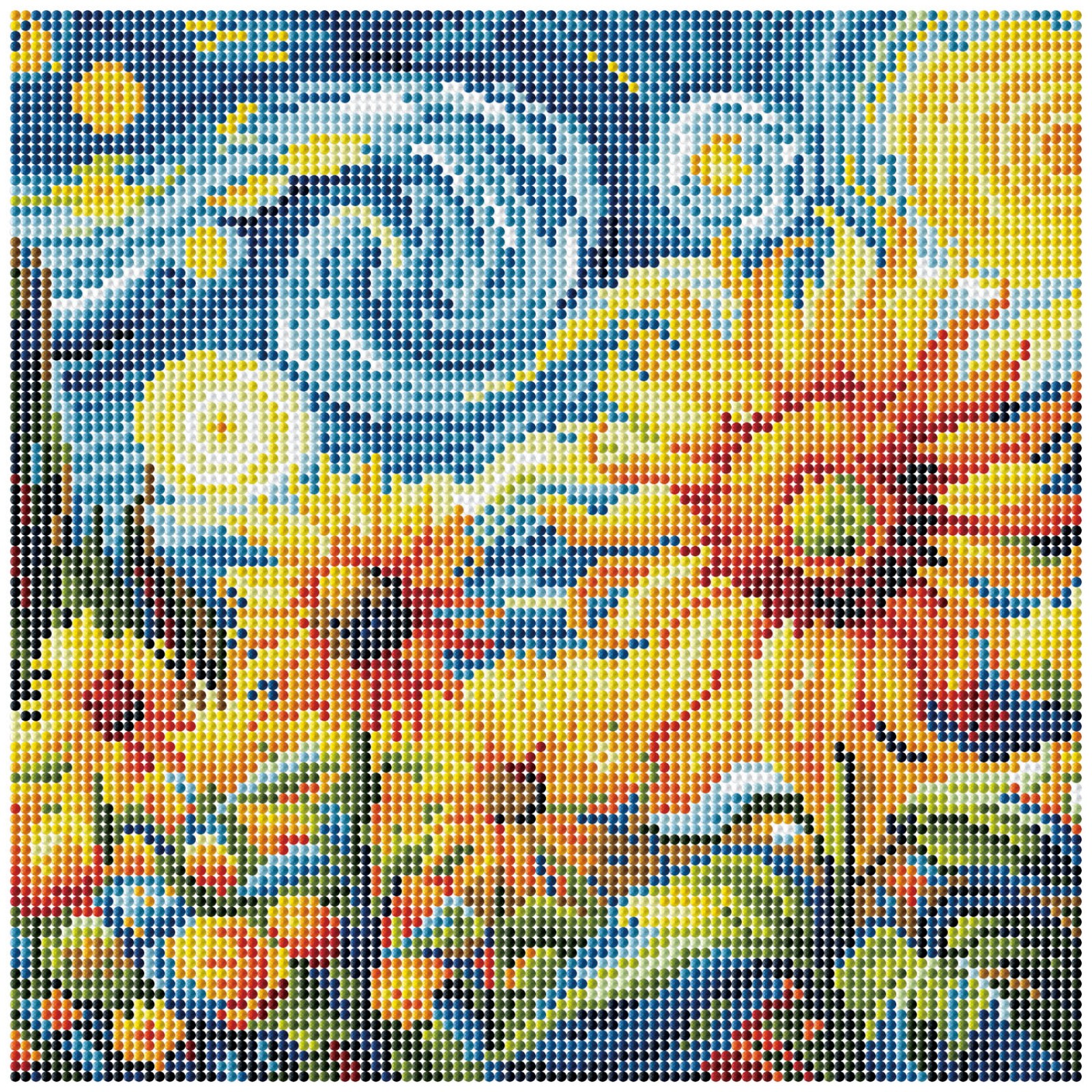 Starry Night Sunflowers