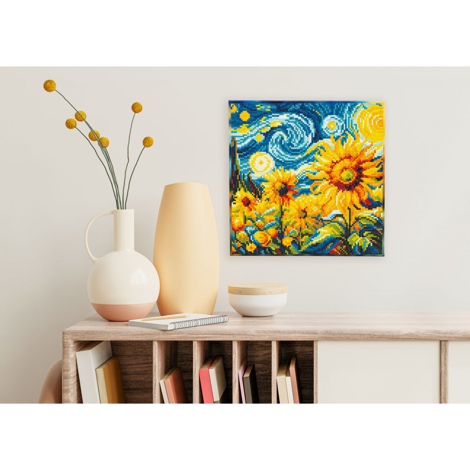 Starry Night Sunflowers