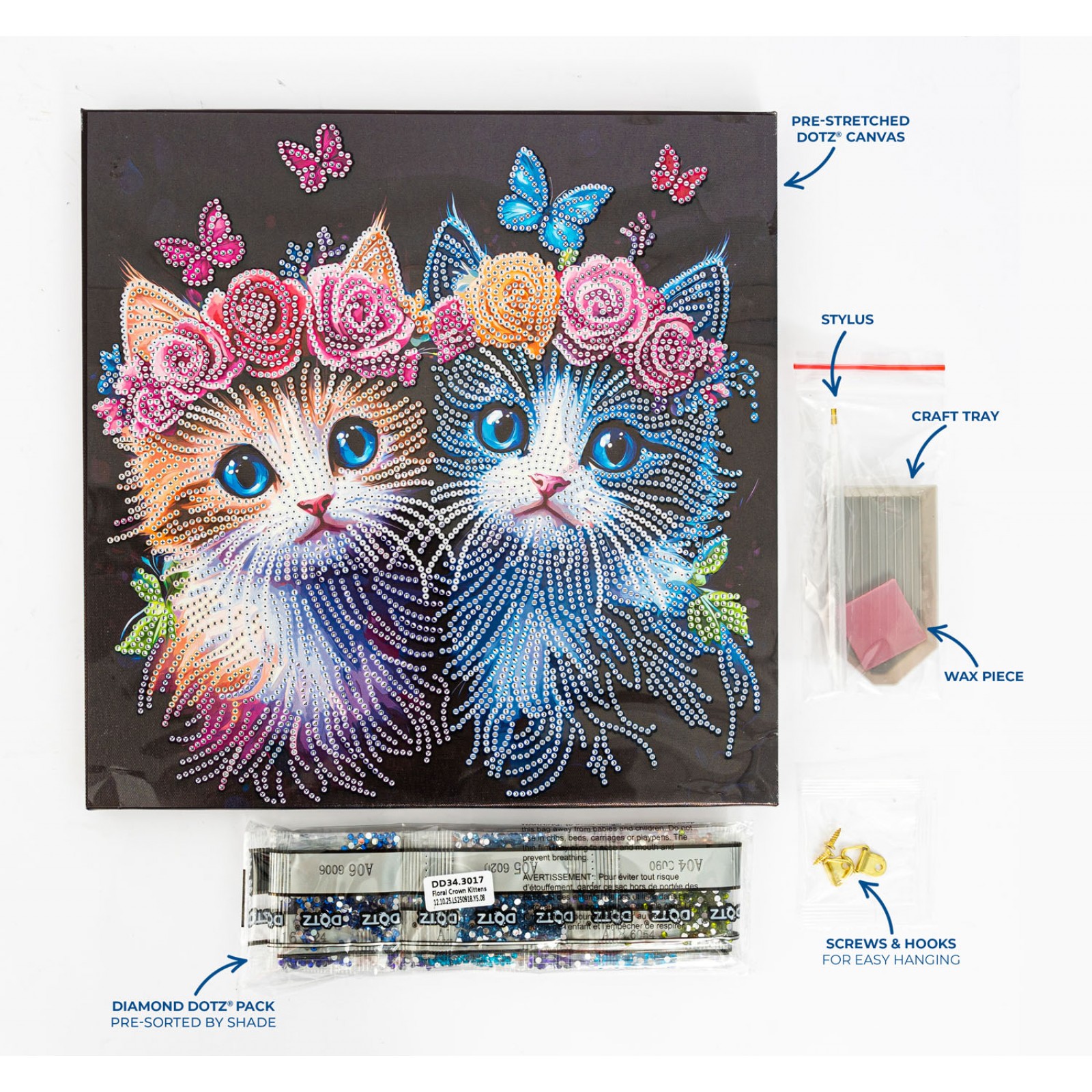 Floral Crown Kittens