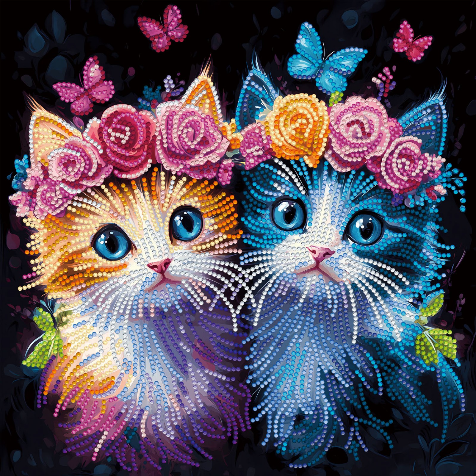 Floral Crown Kittens
