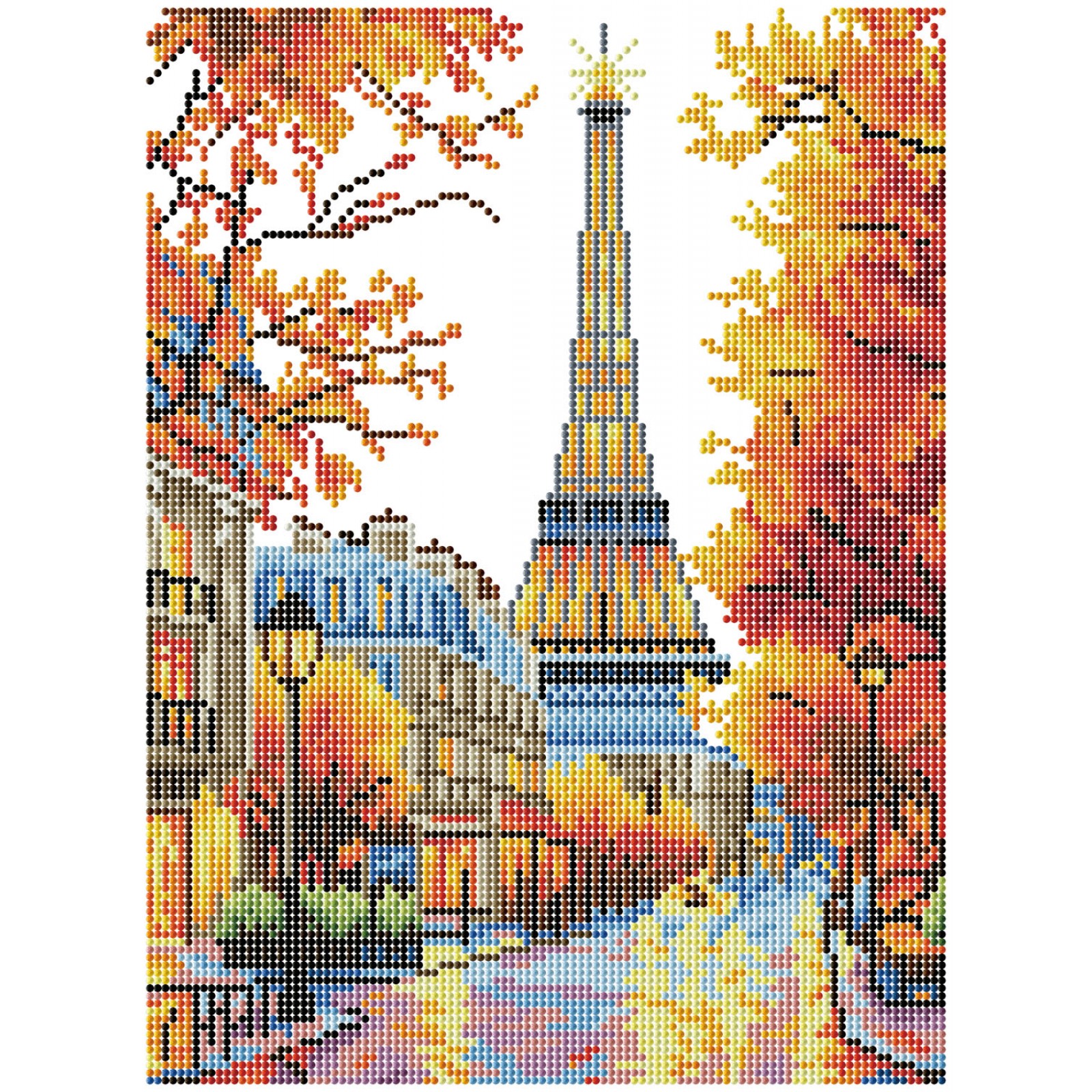 Eiffel's Autumn Glow
