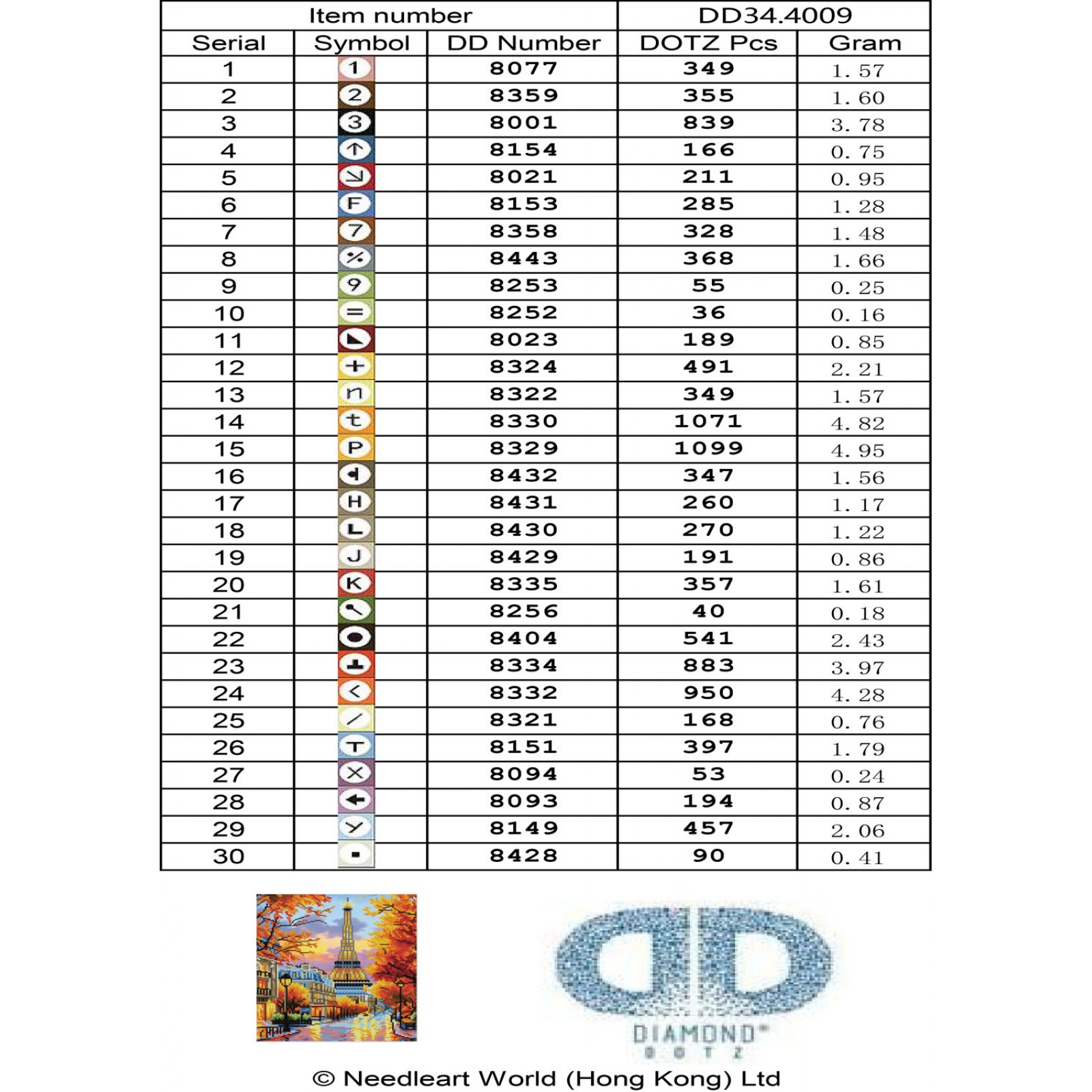 Eiffel's Autumn Glow