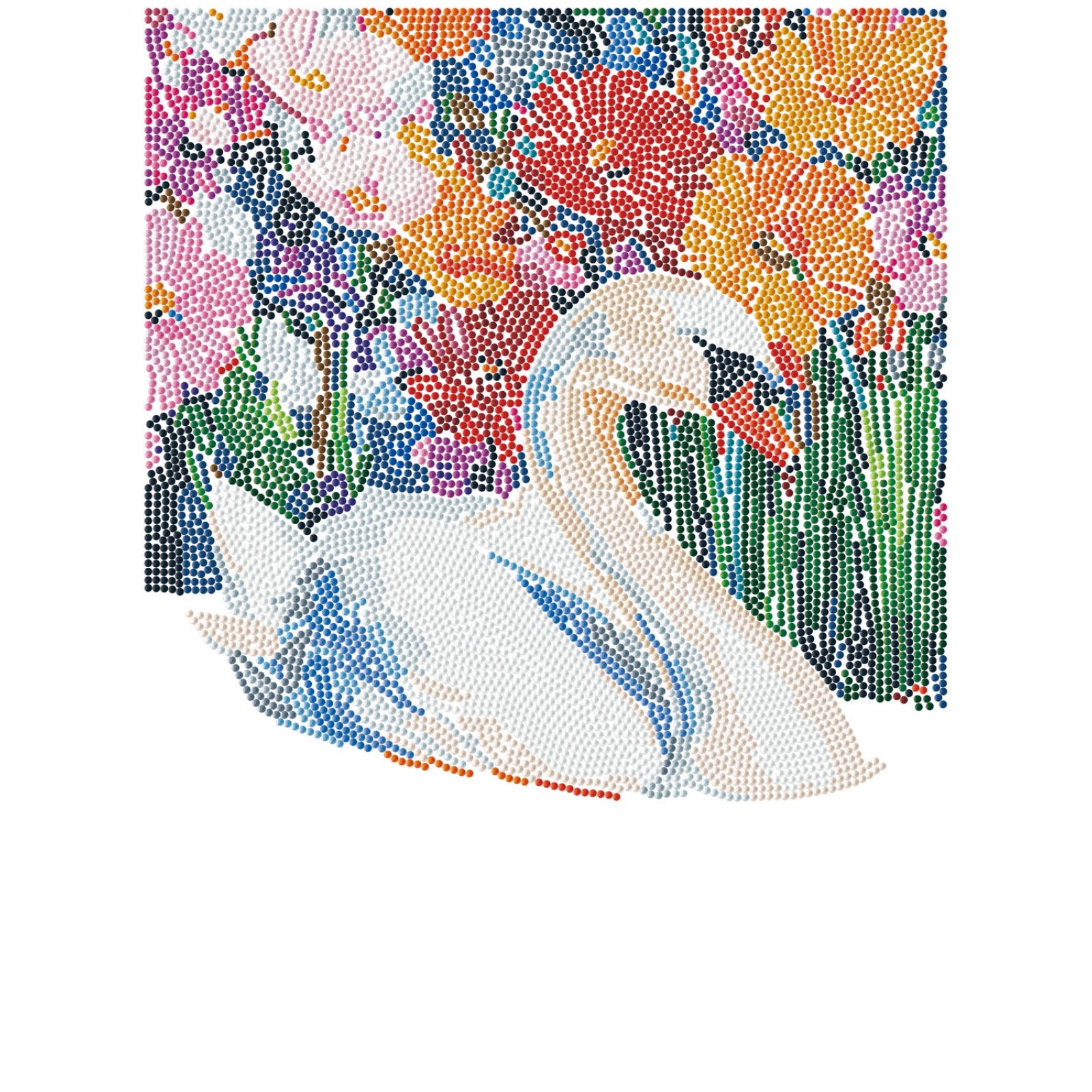 Floral Swan Lake