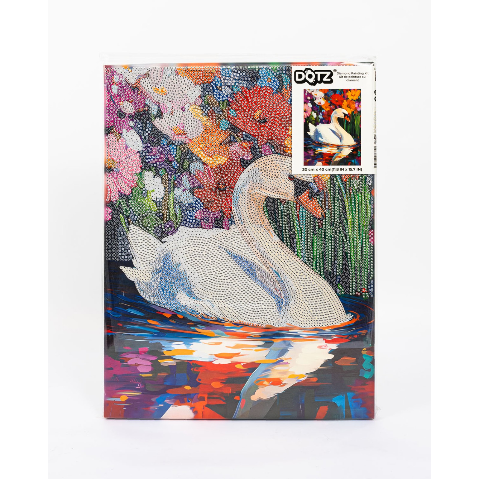 Floral Swan Lake