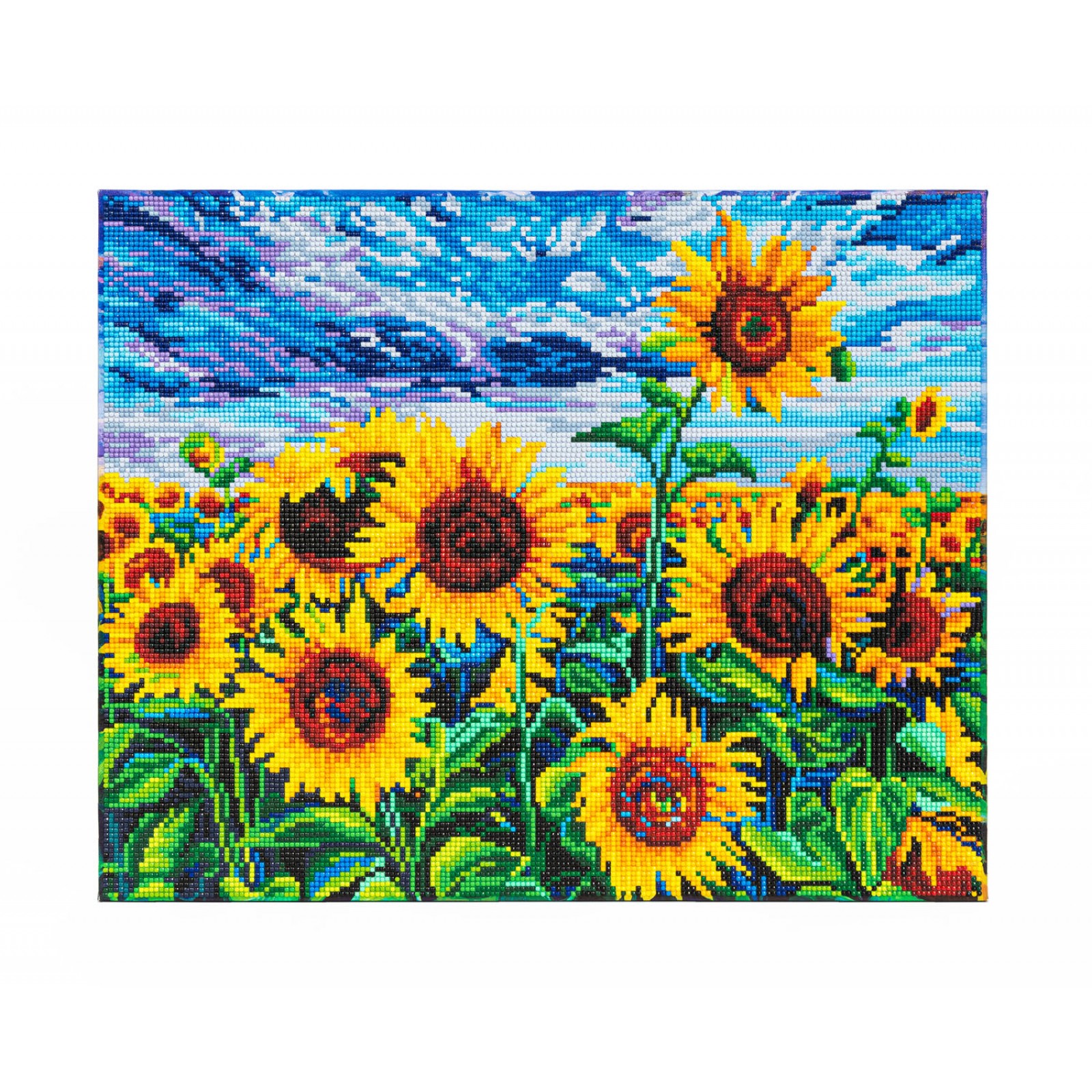 Landscape with Sunflowers