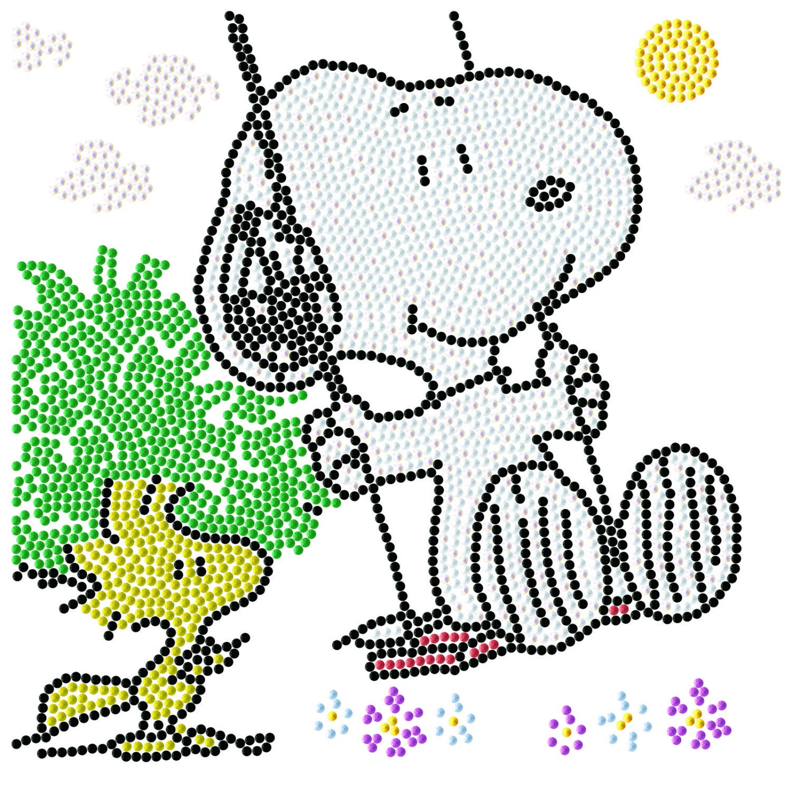Snoopy on the Swing