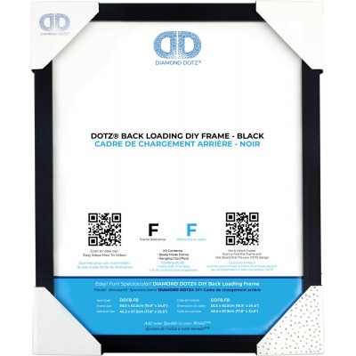 BACK LOADING FRAME F BLACK - 19.90 x 24.60 in