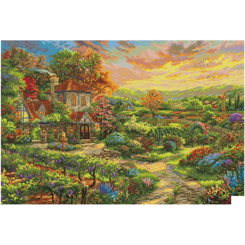 Diamond Dotz Wine Country Living - 35.4" x 24.0"