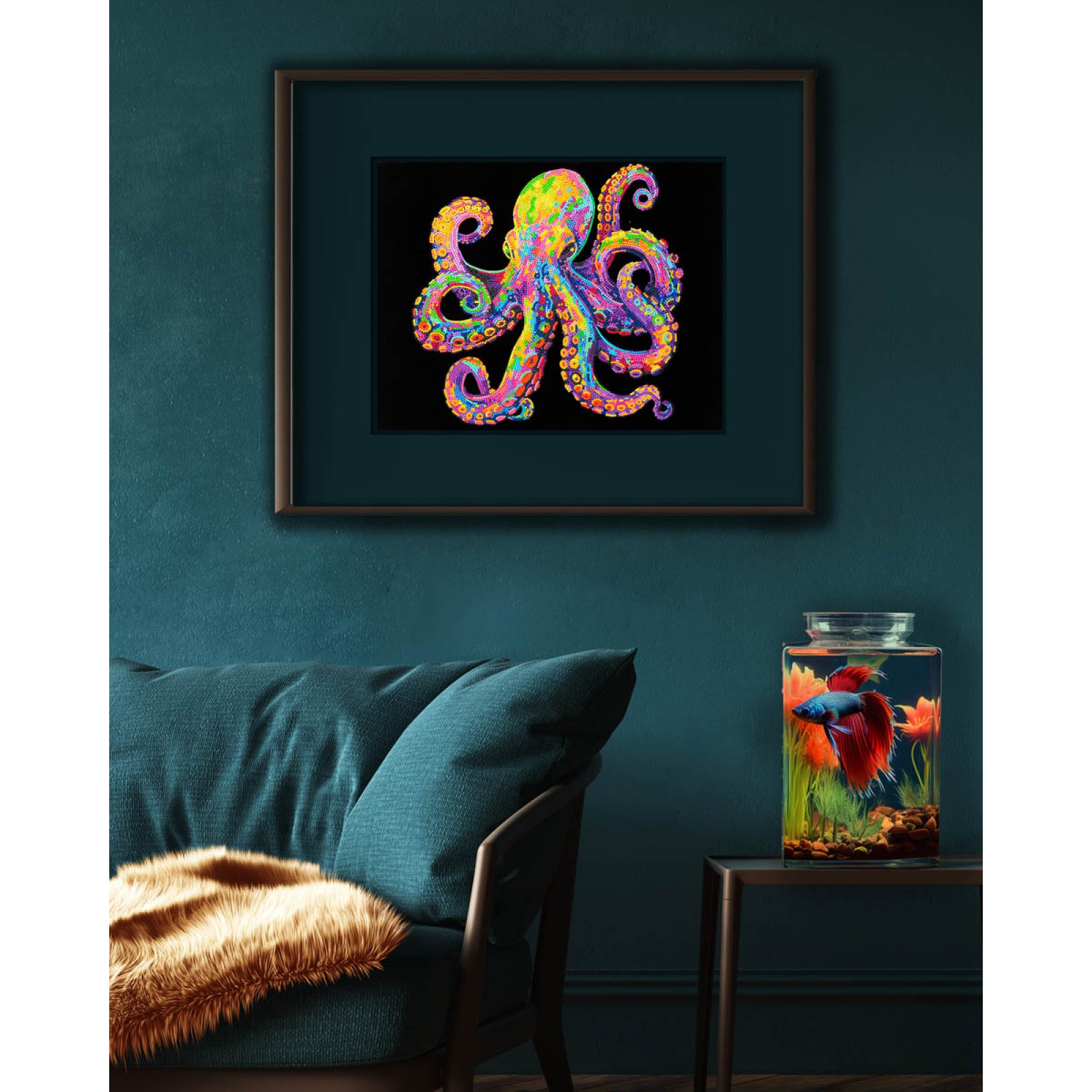 Neon Octopus