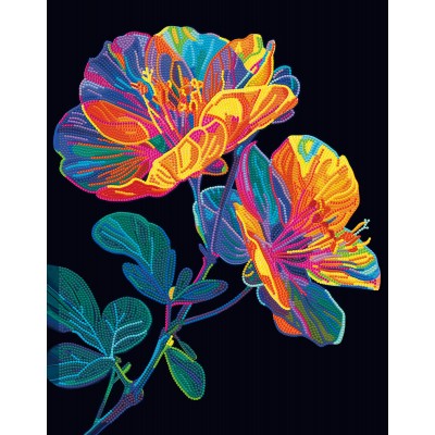 Neon Floral