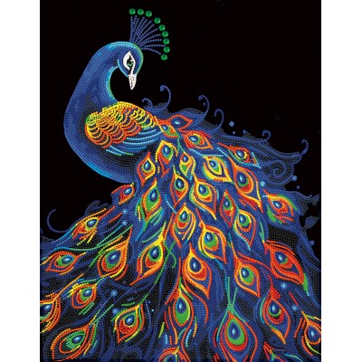 Neon Peacock