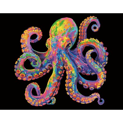 Neon Octopus