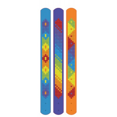 DOTZIES 3 Bracelets Multi Pack Mardigras