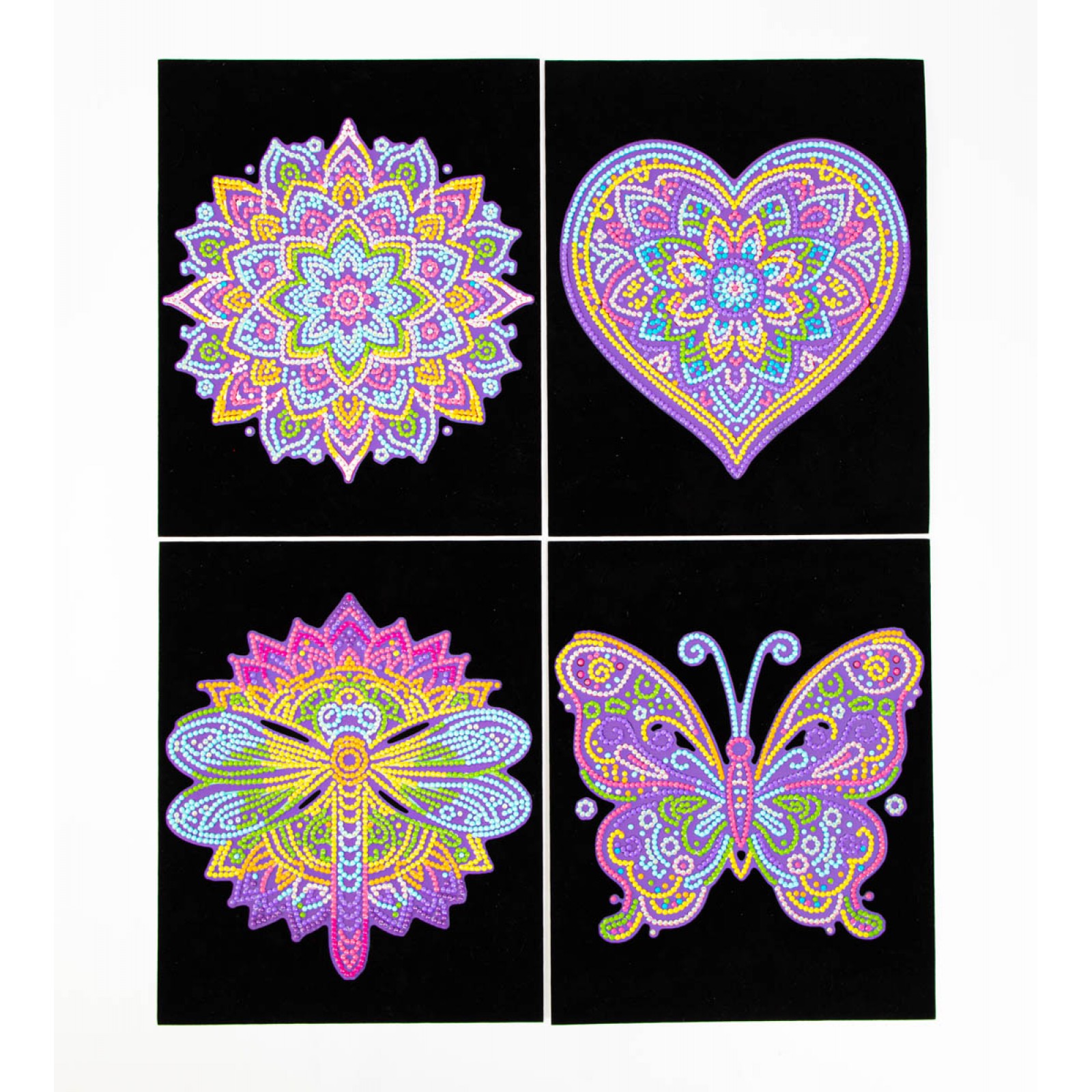 Neon Mandalas