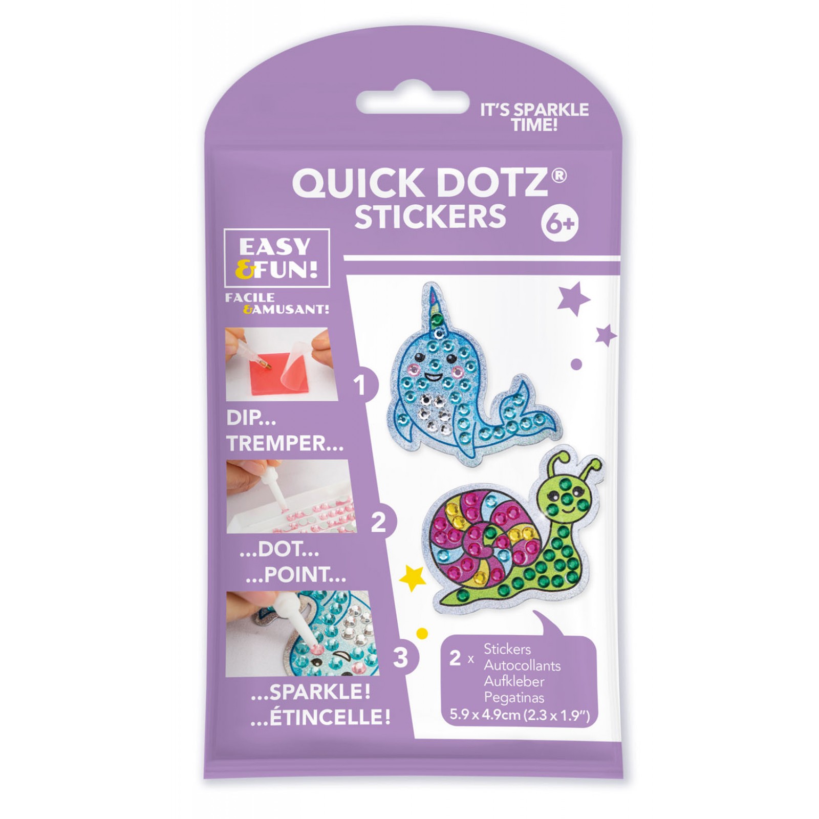 BIG DOTZ ® Stickers Pack 5 Slip & Swim