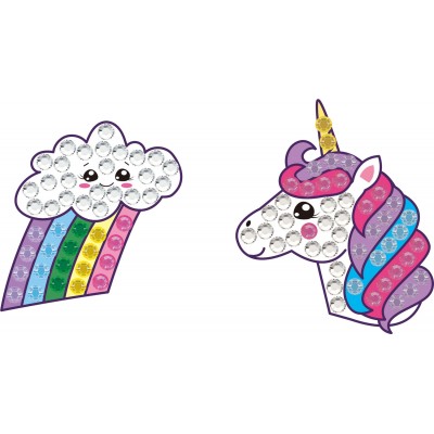 BIG DOTZ ® Stickers Pack 6 Rainbow Unicorn