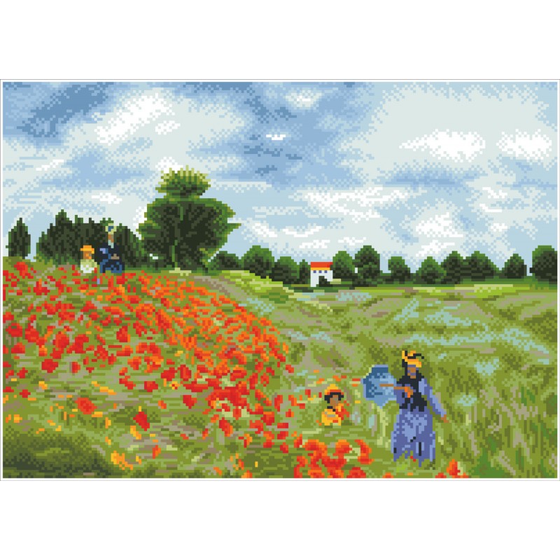 Poppy Fields (Après Monet)