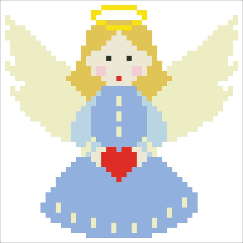 Christmas Angel Pillow