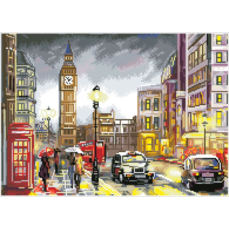 London Scene - Pre-Framed Kit