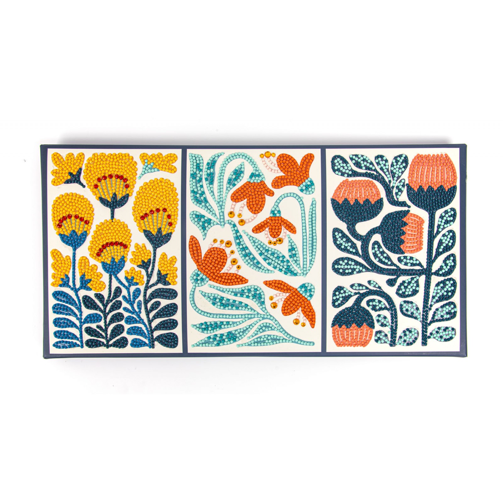 Modern Floral Triptych