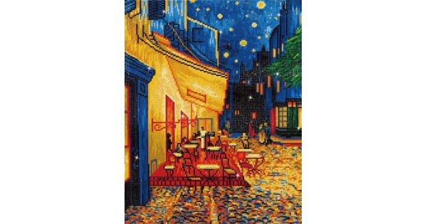 Cafe© At Night (Van Gogh) - Diamond Art Kit - DD10.005 - Diamond Dotz®