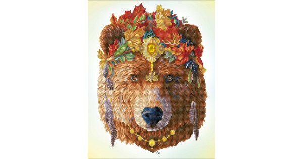 Bohemian Bear - Diamond Art Kit - DD11.001 - Diamond Dotz®