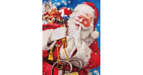 Santa's Secret - Diamond Art Kit - DD13.008 - Diamond Dotz®