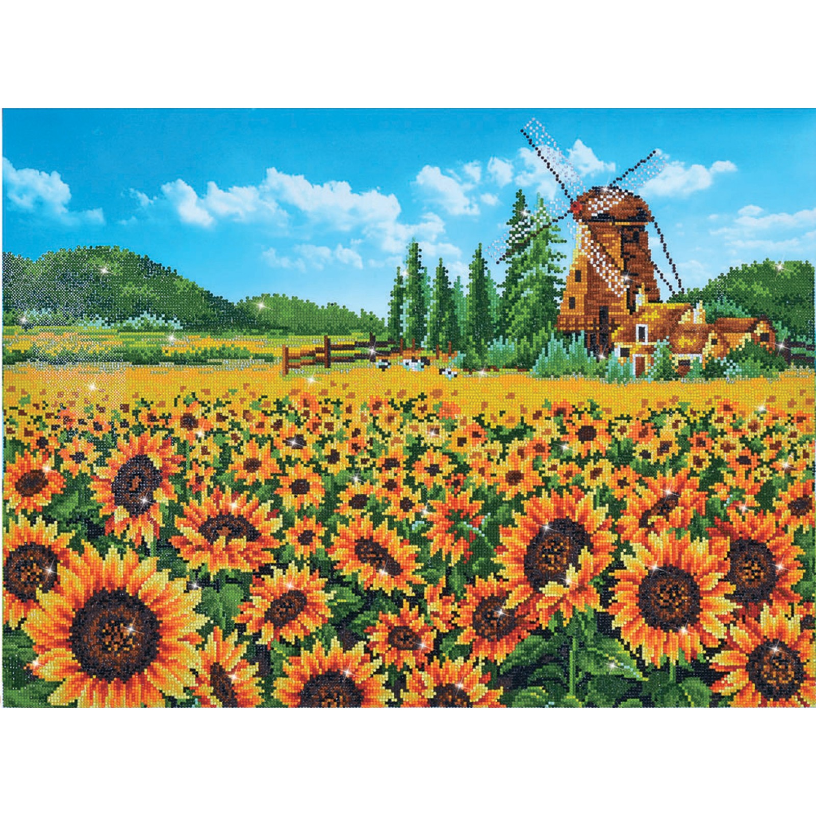 Sunflower Windmill