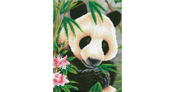 Panda Prince - Diamond Art Kit - DD7.040 - Diamond Dotz®
