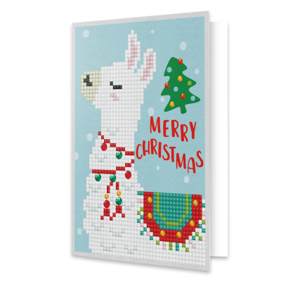 Merry Christmas Llama