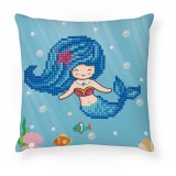 Pearl Swimmer Mini Pillow