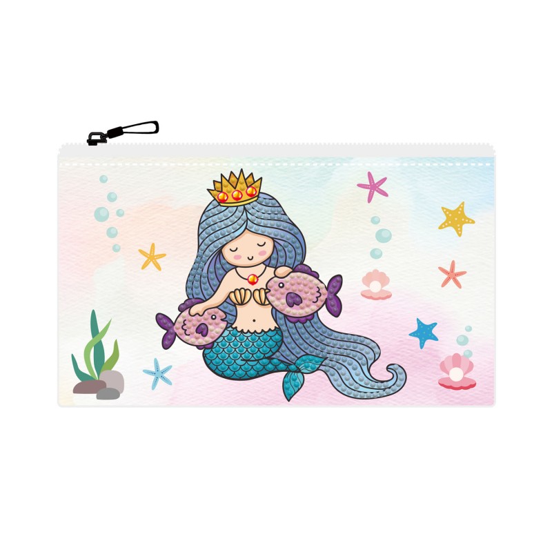 Mer Princess Zipper Pouch