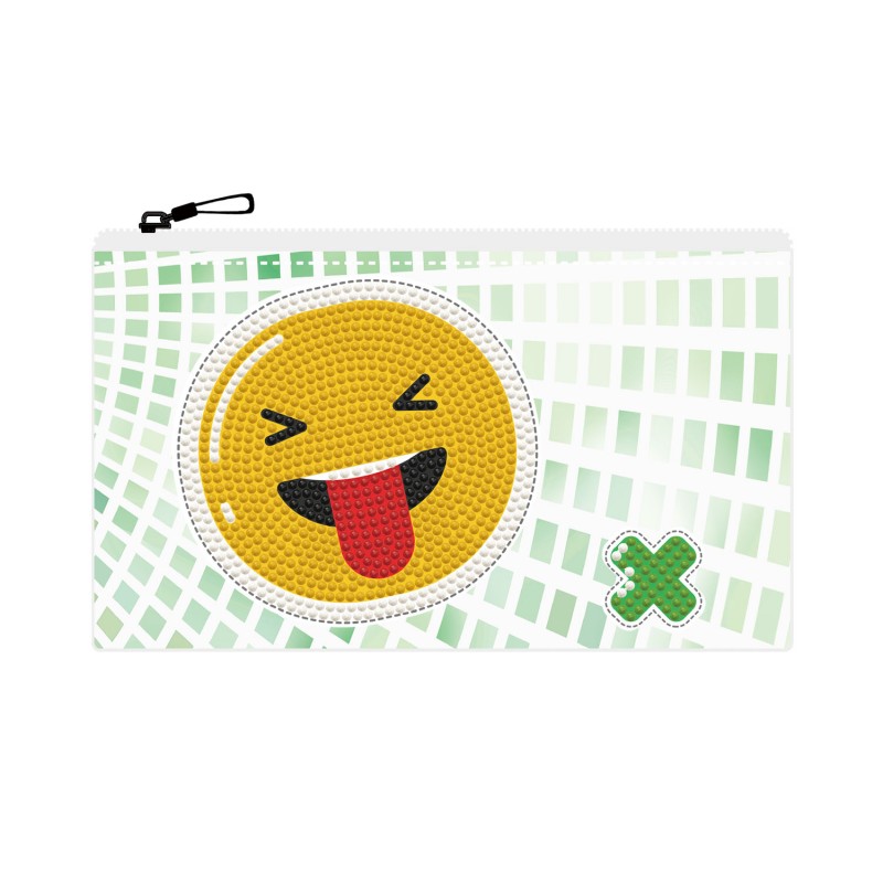 Happy Grin Zipper Pouch