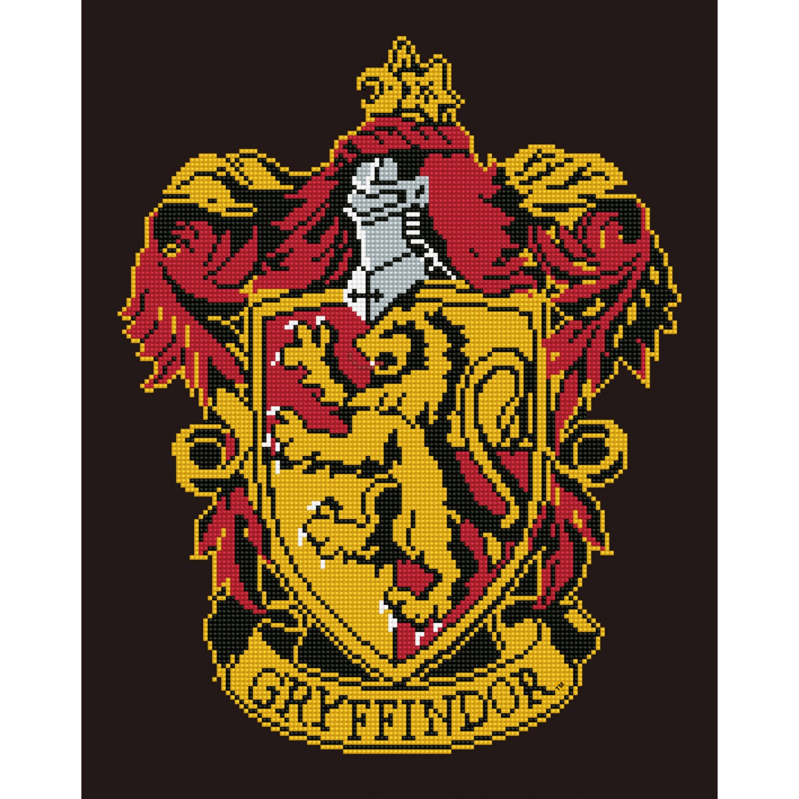 Gryffindor Crest Diamond Painting Kit