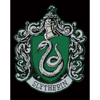 Slytherin Crest Diamond Painting Kit