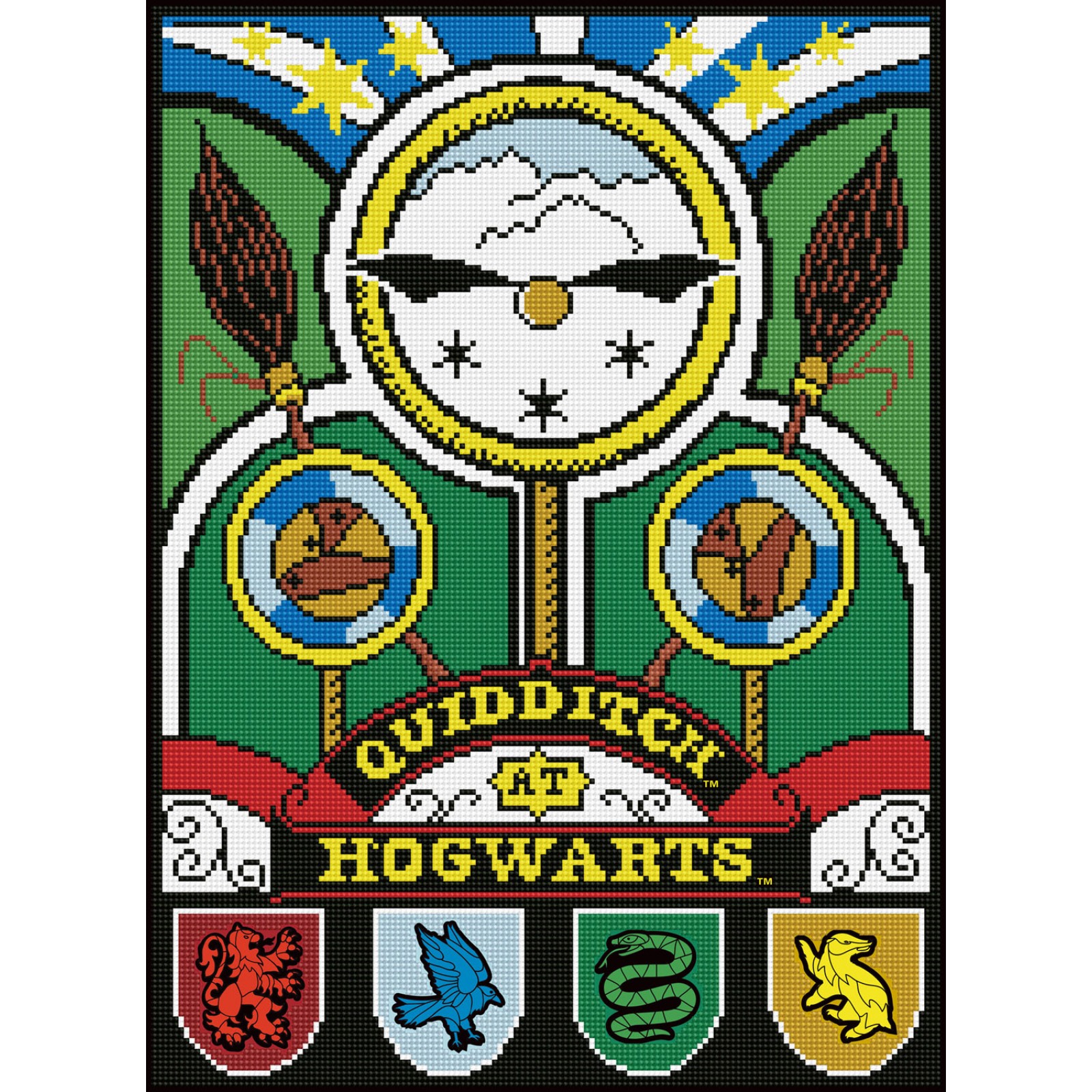 Quidditch Diamond Painting Kit