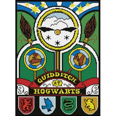 Quidditch Diamond Painting Kit