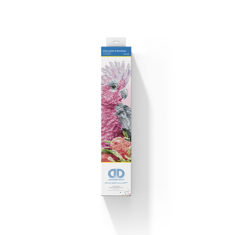 Pink Galah & Banksias