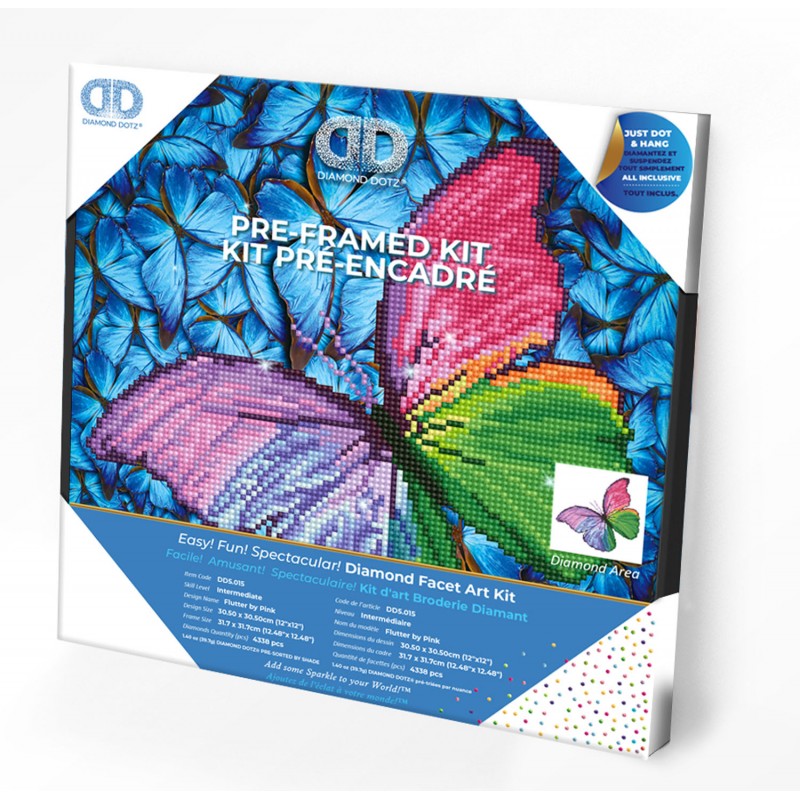 Flutter by Pink with Frame