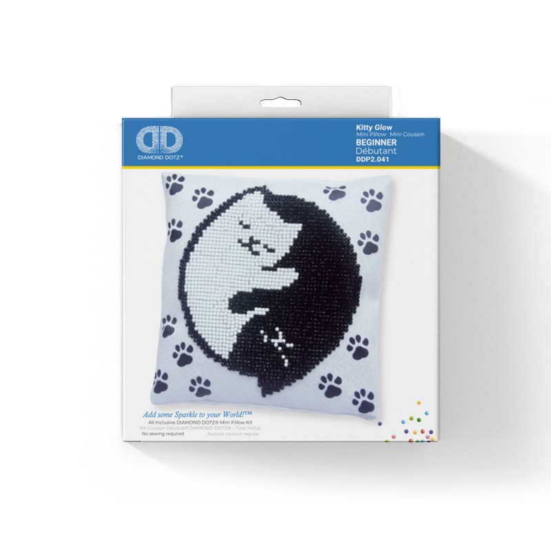 Kitty Glow Mini Pillow