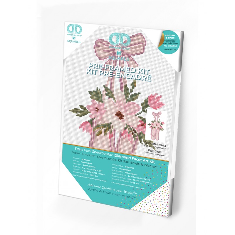 Ballet Slippers - Pre-Framed Kit