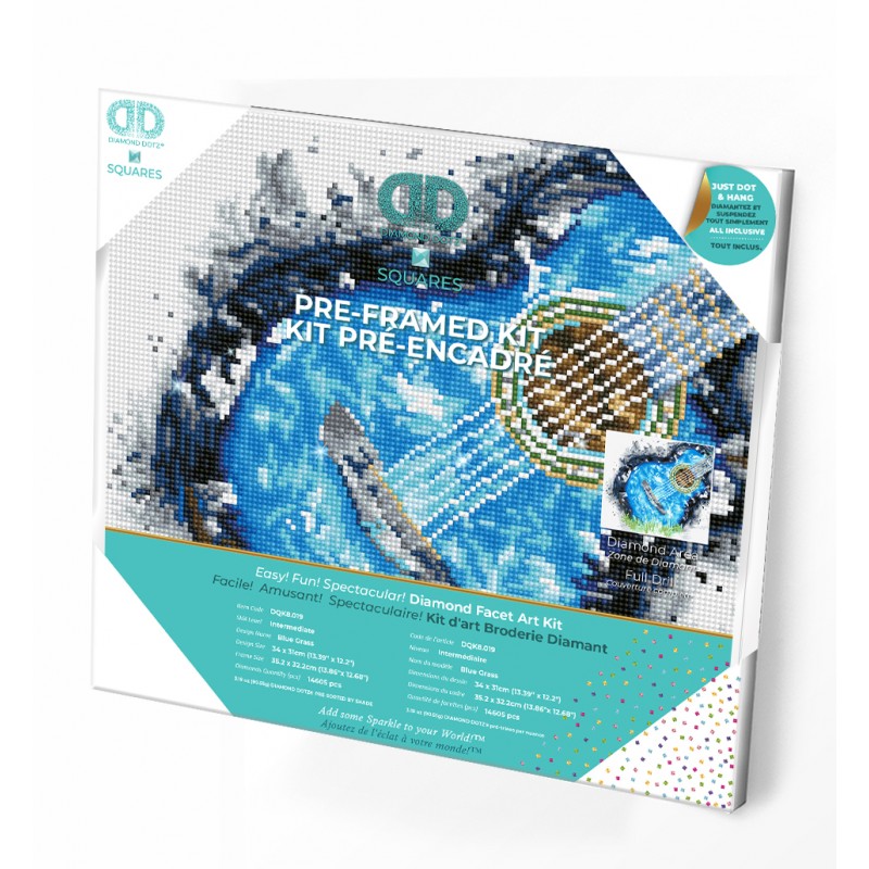 Blue Grass - Pre-Framed Kit