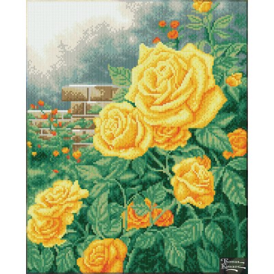 Diamond Dotz A Perfect Yellow Rose - 16.5" x 20.5"