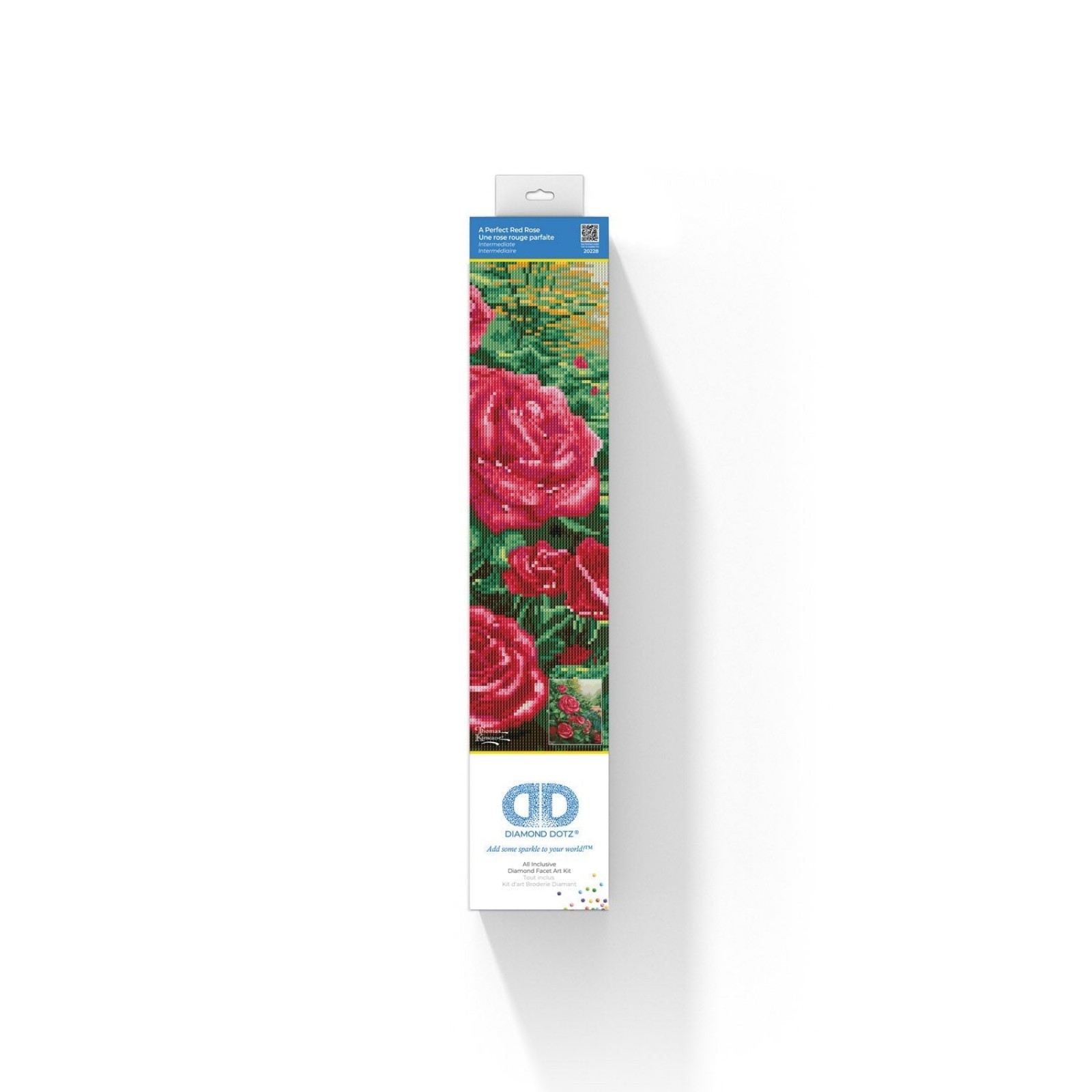 Diamond Dotz A Perfect Red Rose - 16.4 in x 20.3