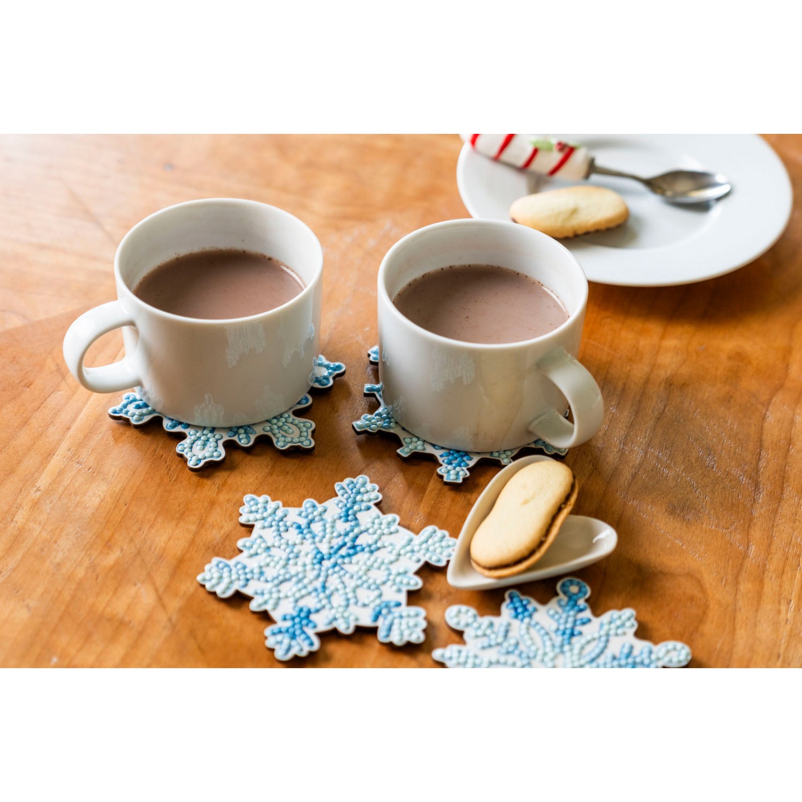 Snowflakes Coasters