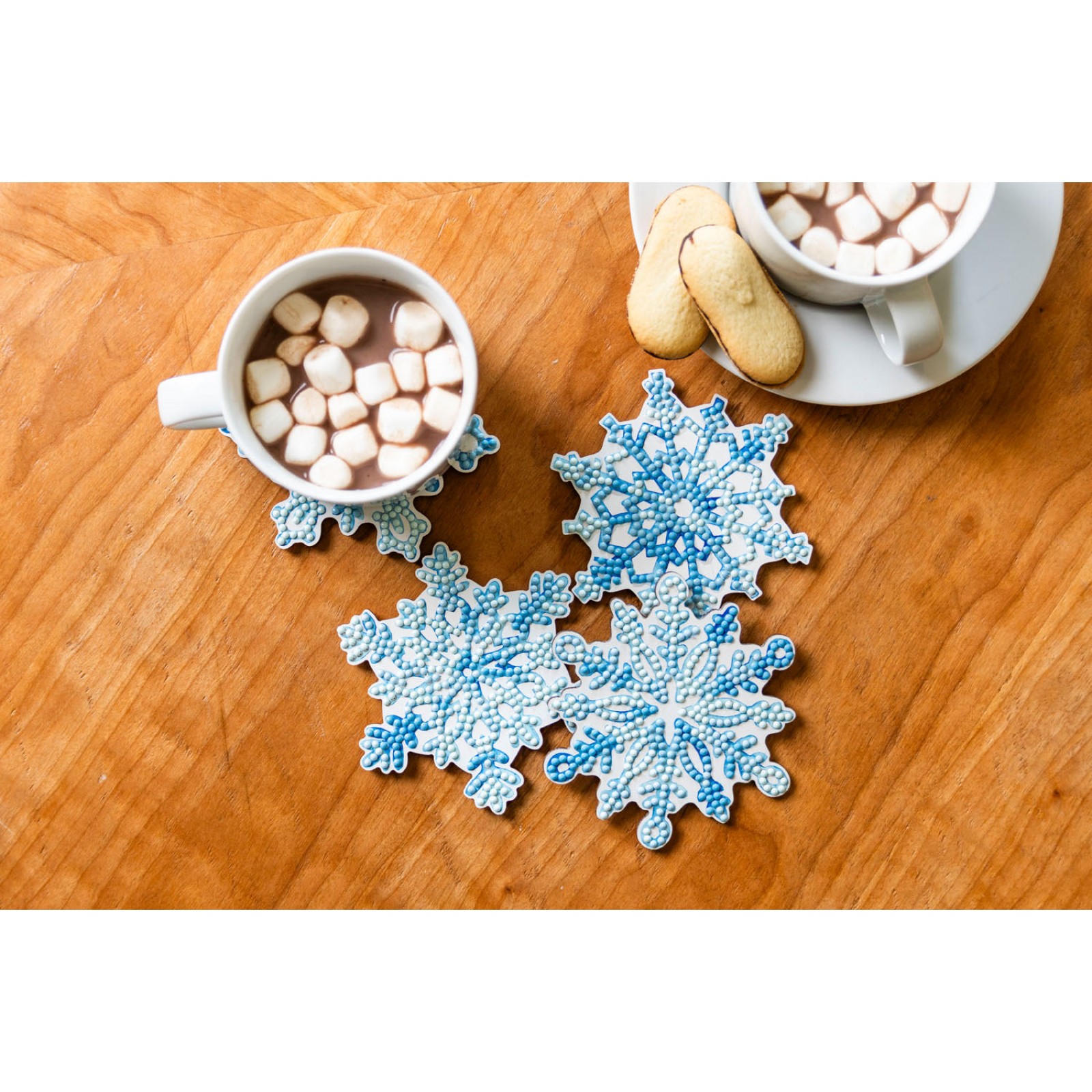 Snowflakes Coasters