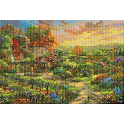 Diamond Dotz Wine Country Living - 35.4" x 24.0"
