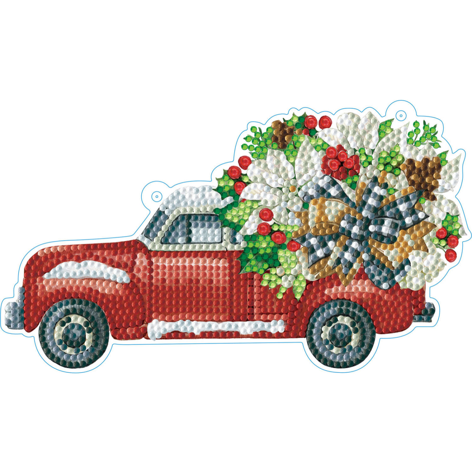 Christmas Truck Wall Hanging