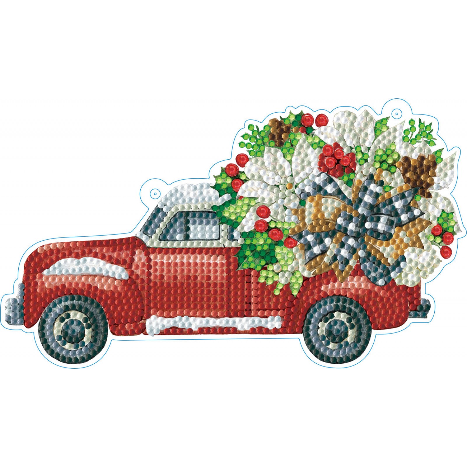 Christmas Truck Wall Hanging